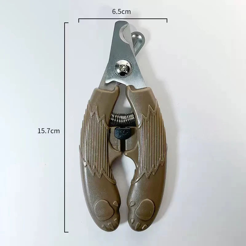 EcoGroom™ Premium Wooden-Handled Professional Pet Nail Clippers