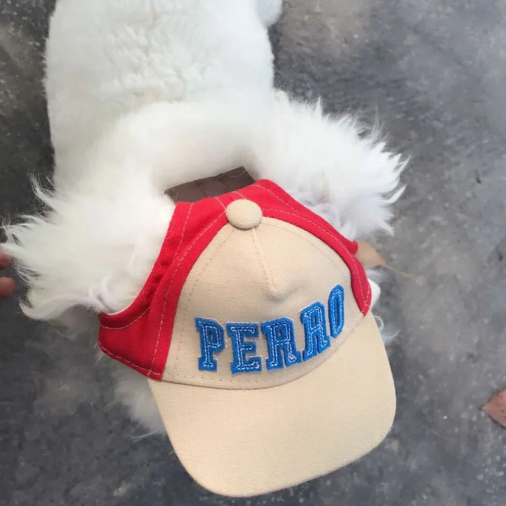 VarsityPup™ Classic Canvas Sport Baseball Cap for Dogs