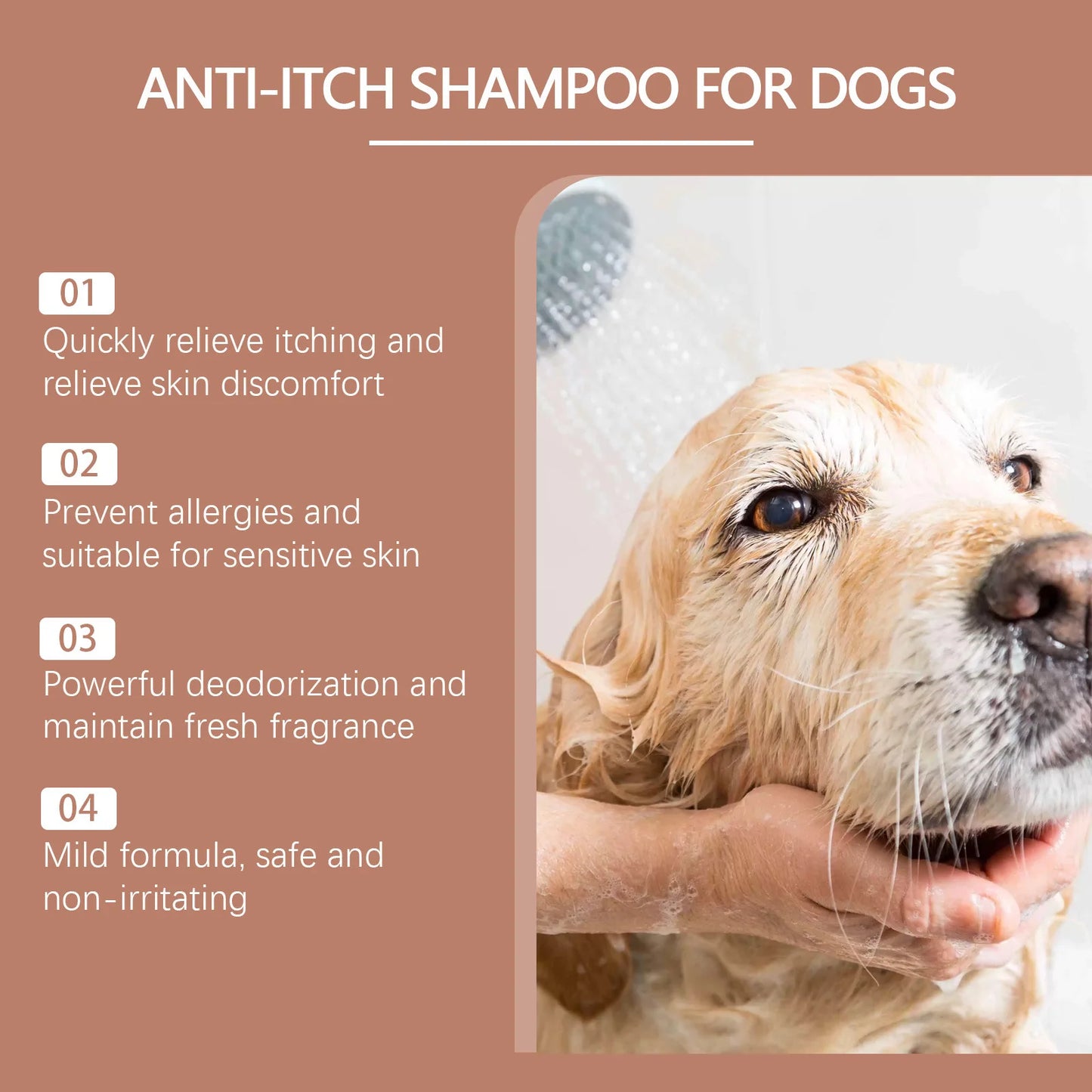 YEGBONG™ Pro-Heal 2-in-1 Sensitive Skin Shampoo & Flea Control